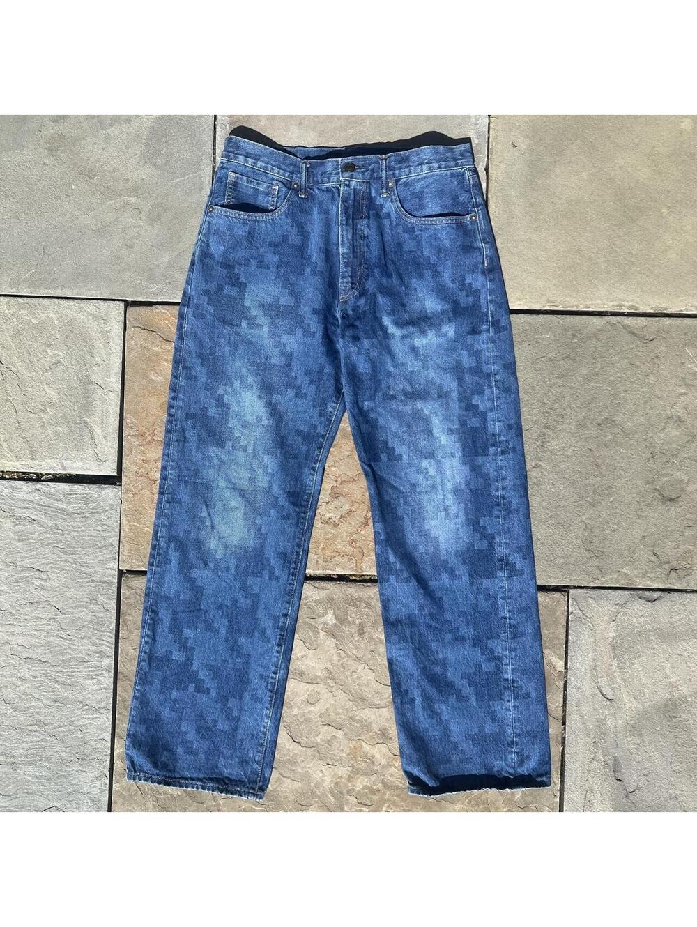 DAP x GAP Loose Fit 90s Pattern Print Jeans Organic Cotton